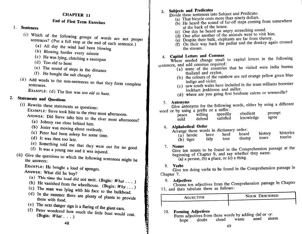 ‘Enjoying English’: Grade 5 Year Overview and Term 1 Test - New